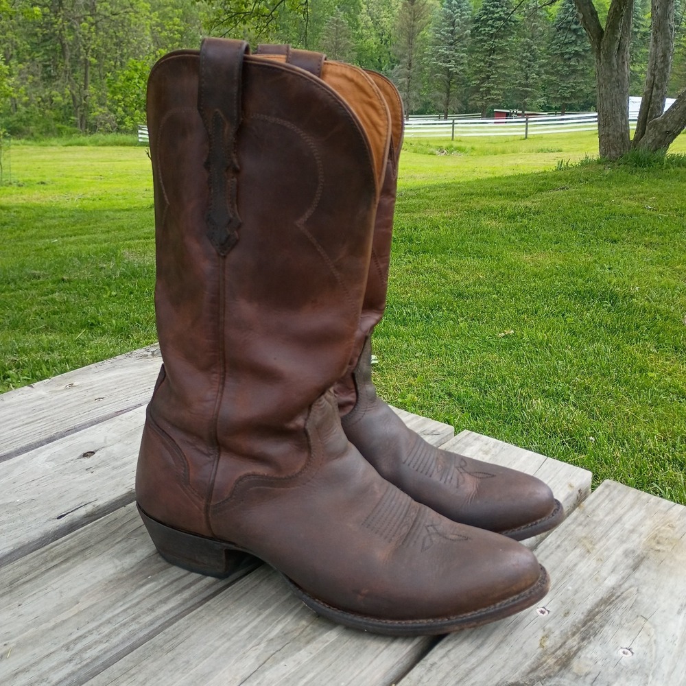 Men's El Dorado Size 10.5 D Handmade Roper Boots ED 2478